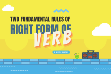 FORM OF VERB, Verb, right form of verb